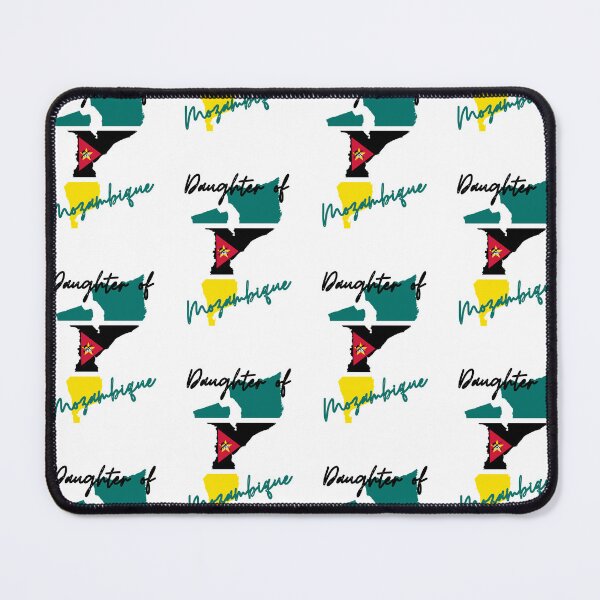 Item preview, Daughter of Mozambique Map Flag designed and sold by NovawayDirect.
