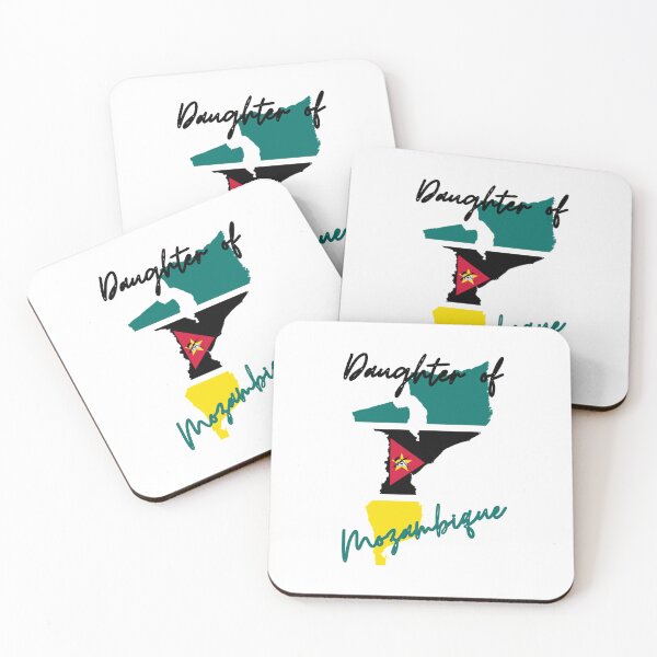 Item preview, Daughter of Mozambique Map Flag designed and sold by NovawayDirect.