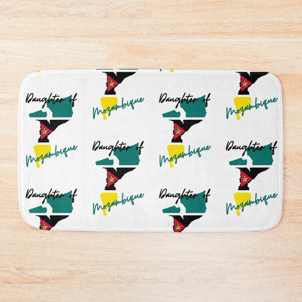 Item preview, Daughter of Mozambique Map Flag designed and sold by NovawayDirect.