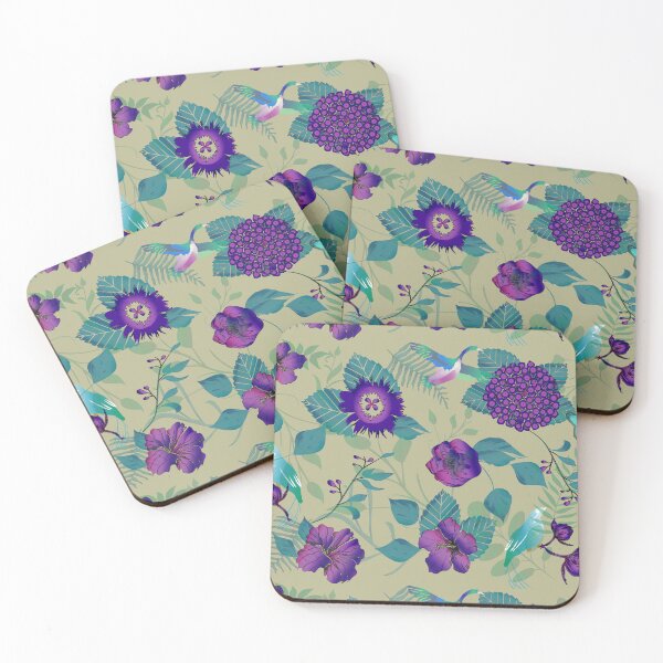 Item preview, violet flowers designed and sold by Idea y Design.
