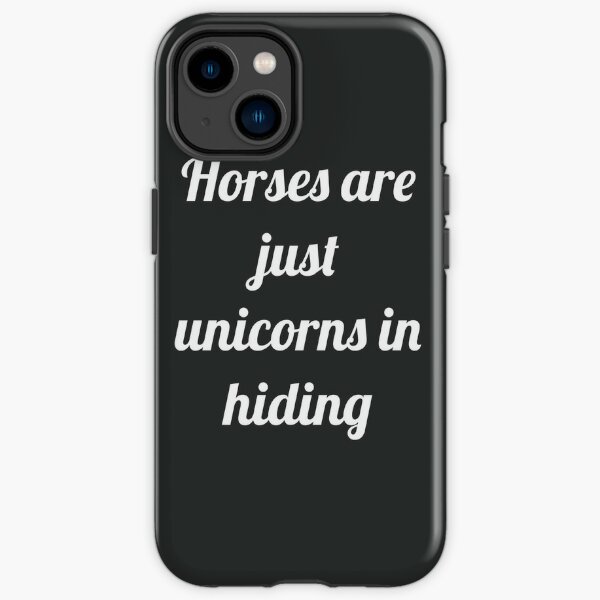 Unicorns in Hiding iPhone Tough Case