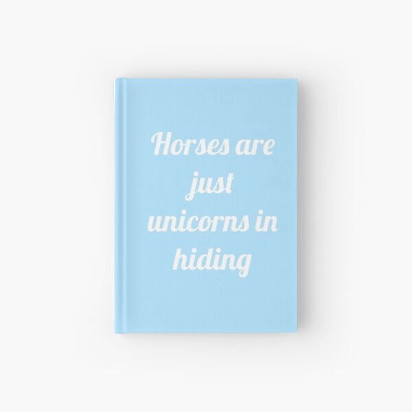 Unicorns in Hiding Hardcover Journal