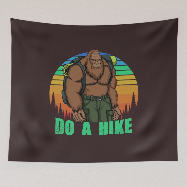 Item preview, Do A Hike Funny Hiker Art designed and sold by MrEddie10.