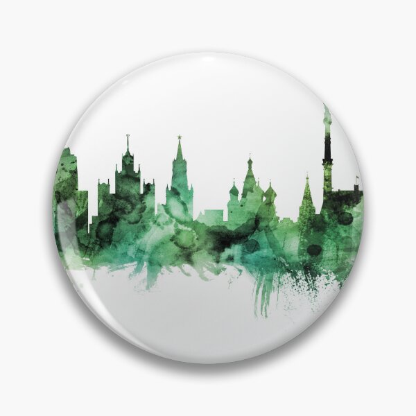 Artikelvorschau, Moscow Russia Skyline entworfen und verkauft von ArtPrints.