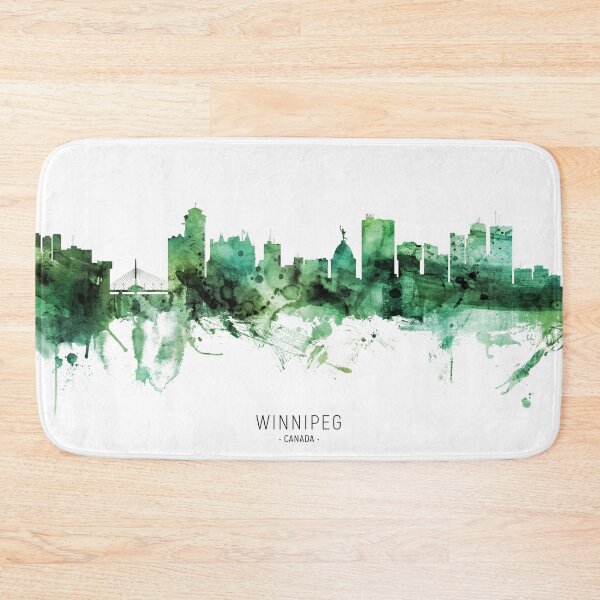 Item preview, Winnipeg Canada Skyline designed and sold by ArtPrints.