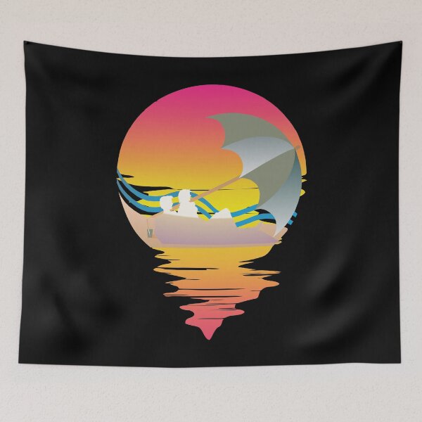 Item preview, Retro 80s Tropical Fun In The Sun Vaporwave Summer Picnic designed and sold by IZiets.
