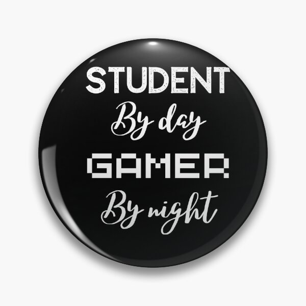 Item preview, funny gaming quote,student by day Gamer by night,studying and gaming designed and sold by behappysiempre.
