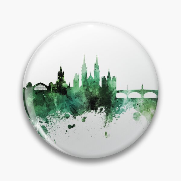 Item preview, Basel Switzerland Skyline designed and sold by ArtPrints.