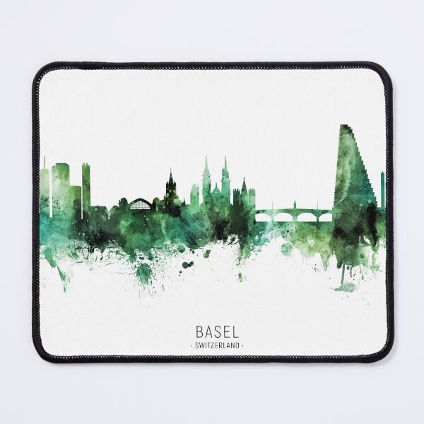Item preview, Basel Switzerland Skyline designed and sold by ArtPrints.