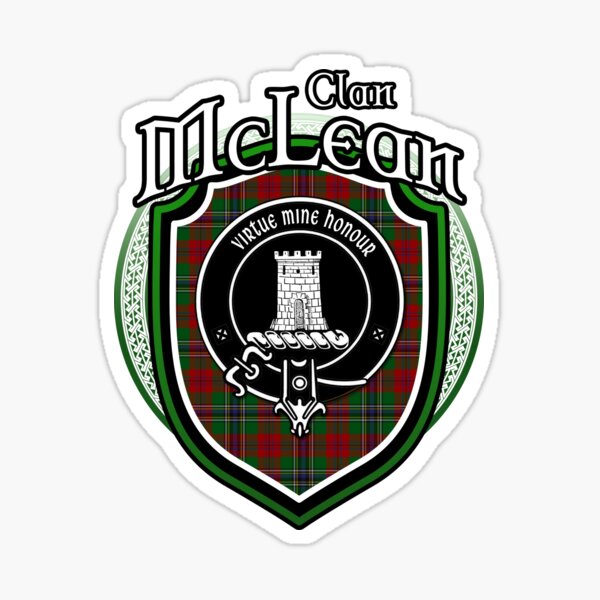 "Clan McLean Tartan , Scottish McLean , McLean Last Name, McLean Tartan