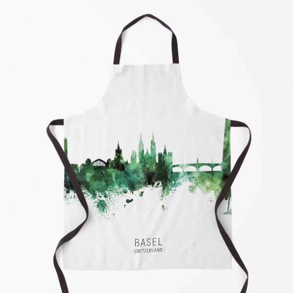 Item preview, Basel Switzerland Skyline designed and sold by ArtPrints.