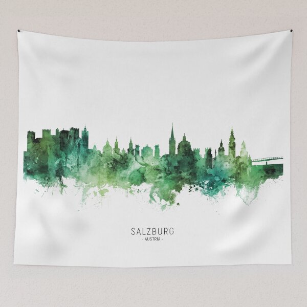Item preview, Salzburg Austria Skyline designed and sold by ArtPrints.