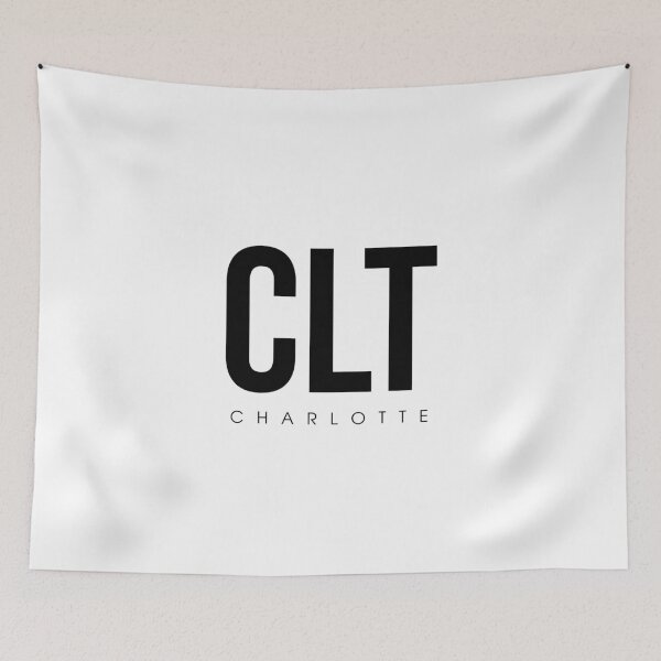 Item preview, CLT - Charlotte Airport Code designed and sold by CartoCreative.