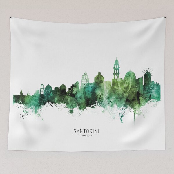 Item preview, Santorini Skyline designed and sold by ArtPrints.