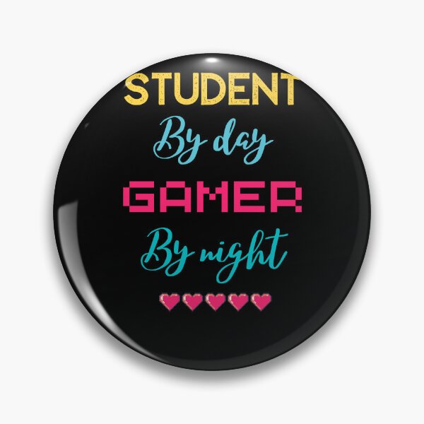 Item preview, funny gaming quote,student by day Gamer by night,studying and gaming designed and sold by behappysiempre.