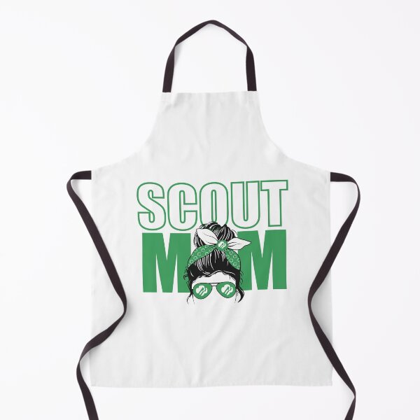 Item preview, Girl Scout Mom Messy Bun designed and sold by ItsaMomThingLLC.