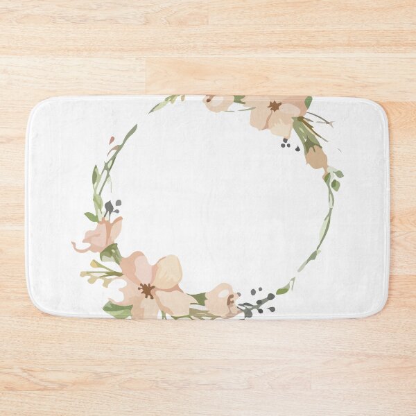 Item preview, Pink Flower Ring Watercolor Painting  designed and sold by supnups.