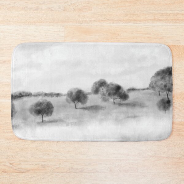 Item preview, Monochrome watercolor landscape designed and sold by Aimio.