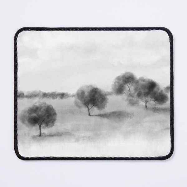 Item preview, Monochrome watercolor landscape designed and sold by Aimio.