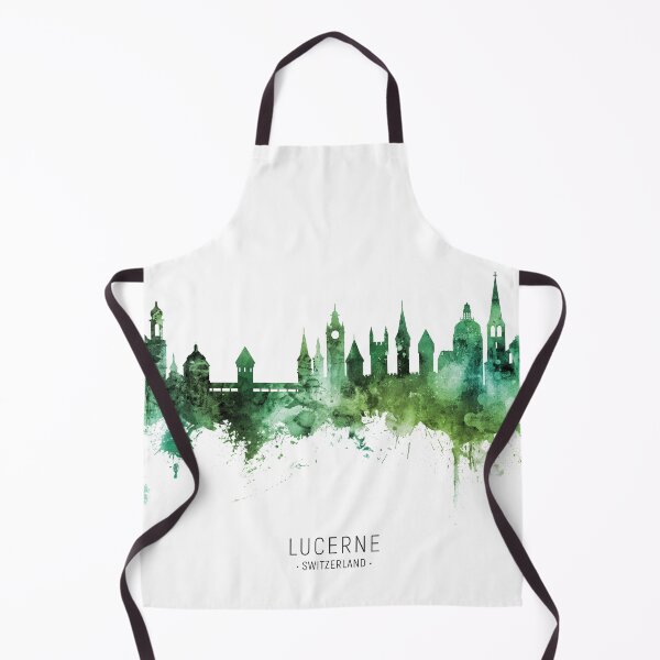 Item preview, Lucerne Switzerland Luzern Skyline designed and sold by ArtPrints.