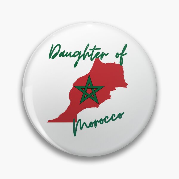 Item preview, Daughter of Morocco Map Flag designed and sold by NovawayDirect.