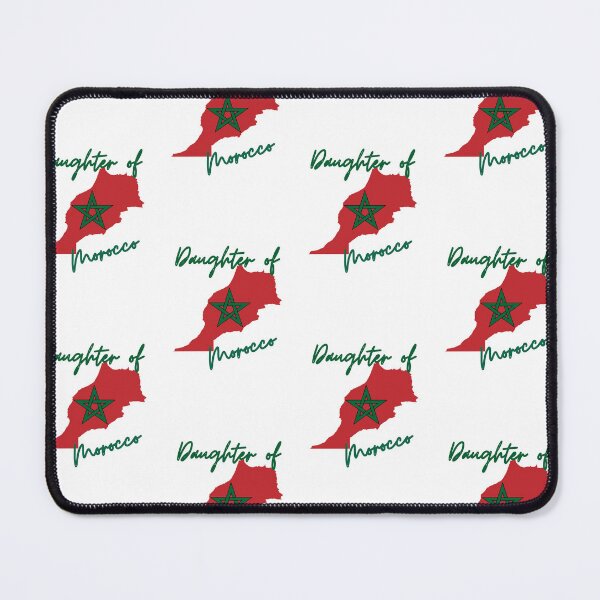Item preview, Daughter of Morocco Map Flag designed and sold by NovawayDirect.