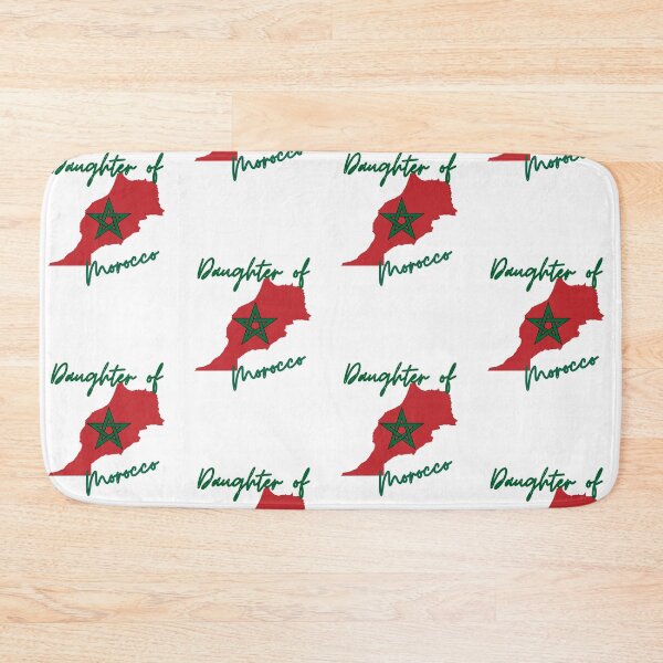 Item preview, Daughter of Morocco Map Flag designed and sold by NovawayDirect.