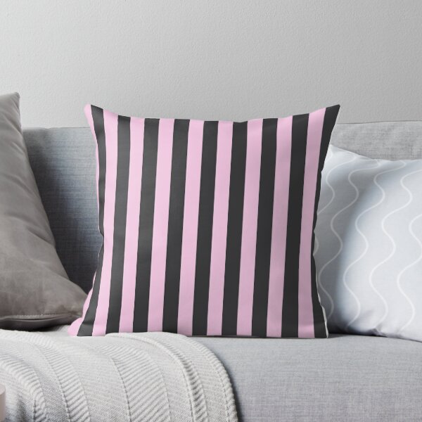 Pink and 2024 black cushions