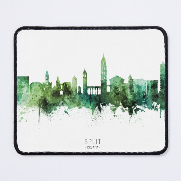 Item preview, Split Croatia Skyline designed and sold by ArtPrints.
