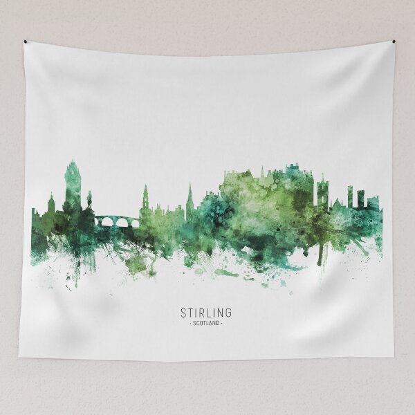 Item preview, Stirling Scotland Skyline designed and sold by ArtPrints.
