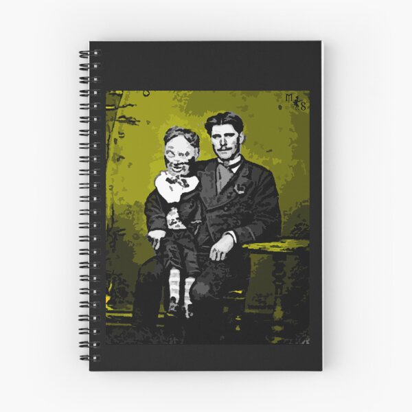 Item preview, ventriloquist geek from the Victorian era designed and sold by MetalSatyrShop.