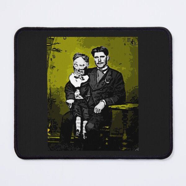 Item preview, ventriloquist geek from the Victorian era designed and sold by MetalSatyrShop.