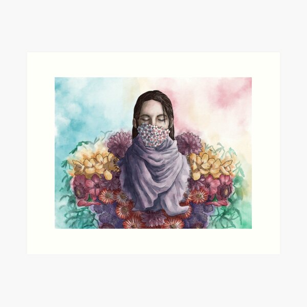 Flower Burst Art Print