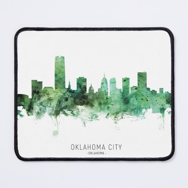 Artikelvorschau, Oklahoma City Skyline entworfen und verkauft von ArtPrints.