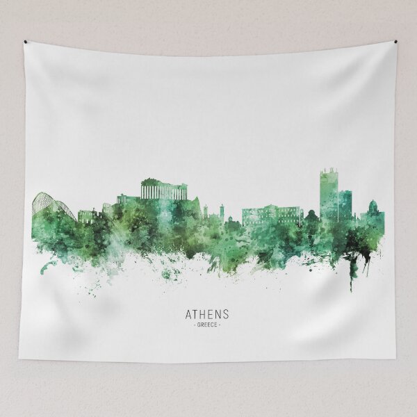 Item preview, Athens Greece Skyline designed and sold by ArtPrints.
