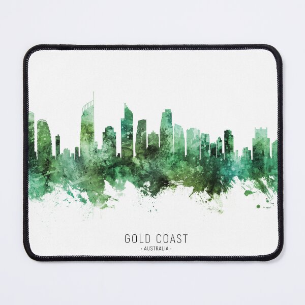 Item preview, Gold Coast Australia Skyline designed and sold by ArtPrints.