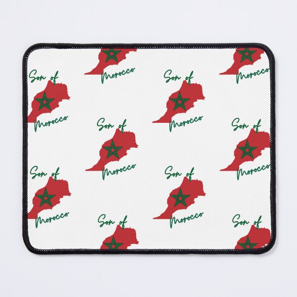 Item preview, Son of Morocco Map Flag designed and sold by NovawayDirect.