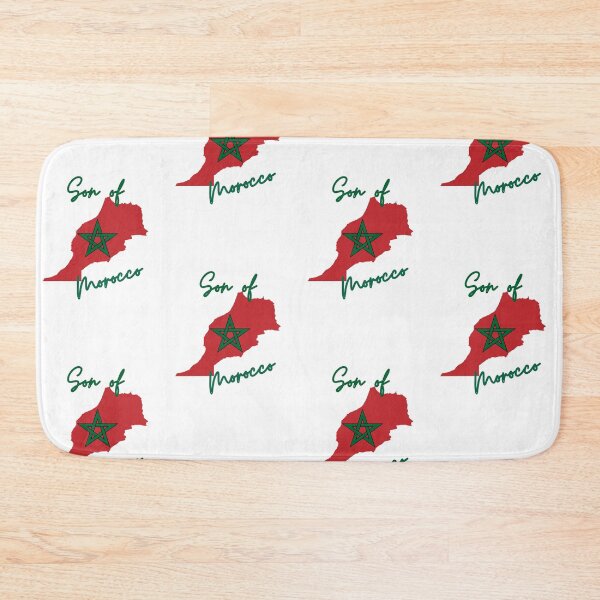 Item preview, Son of Morocco Map Flag designed and sold by NovawayDirect.