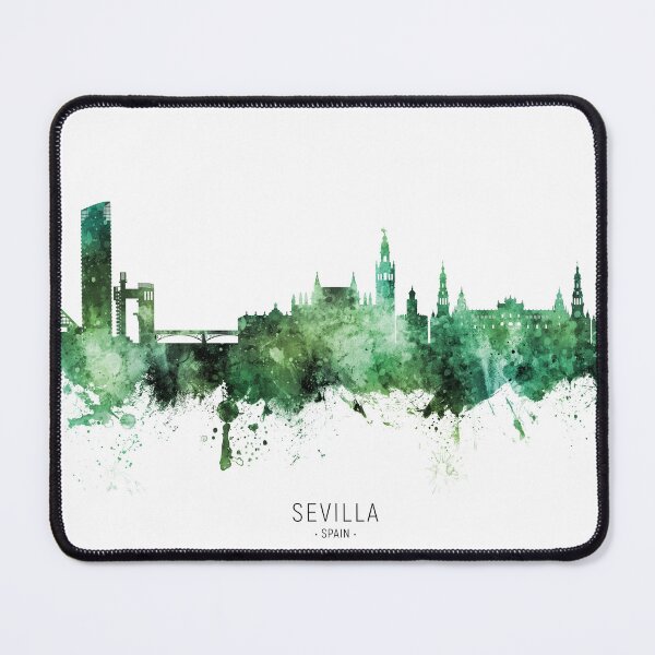 Item preview, Sevilla Spain Skyline designed and sold by ArtPrints.