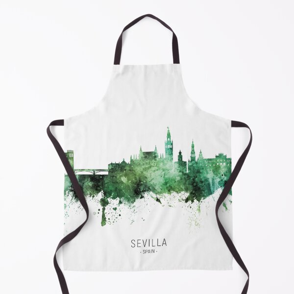Item preview, Sevilla Spain Skyline designed and sold by ArtPrints.