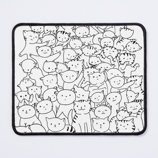 Item preview, a huge pile of cute cats designed and sold by W&M Store.