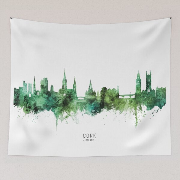 Item preview, Cork Ireland Skyline designed and sold by ArtPrints.