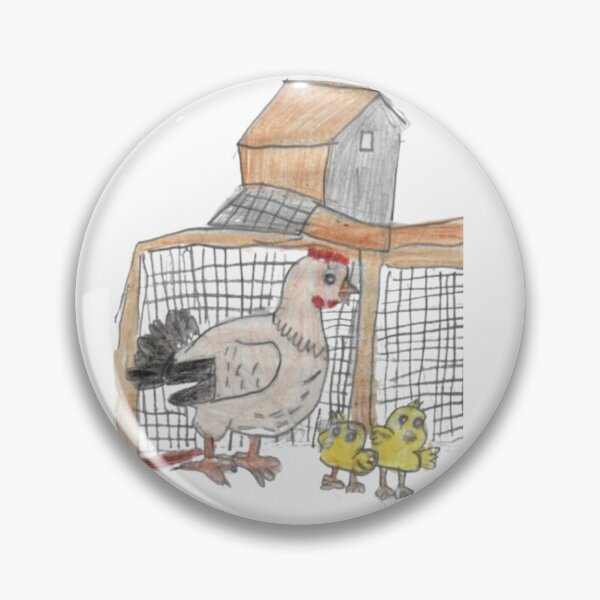 Item preview, Mother Hen With Her Chickens designed and sold by mila-ola.