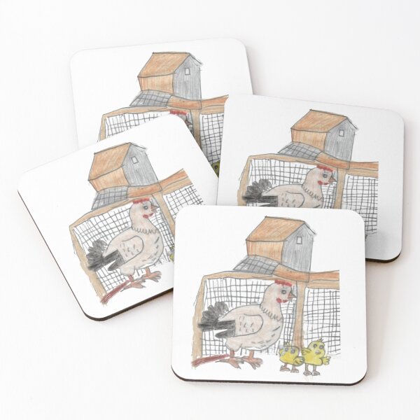 Item preview, Mother Hen With Her Chickens designed and sold by mila-ola.