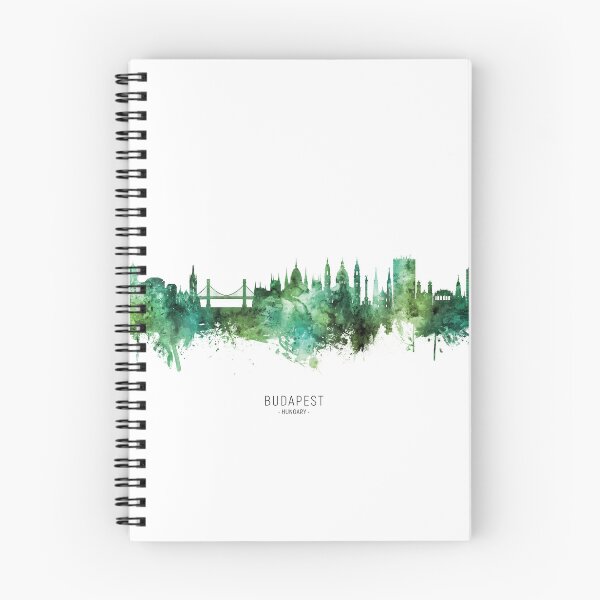 Artikelvorschau, Budapest Hungary Skyline entworfen und verkauft von ArtPrints.