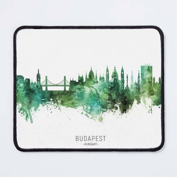Item preview, Budapest Hungary Skyline designed and sold by ArtPrints.