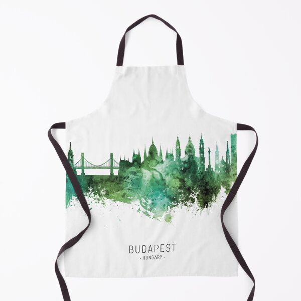 Item preview, Budapest Hungary Skyline designed and sold by ArtPrints.