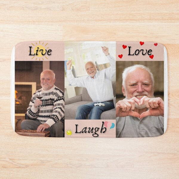 Item preview, Hide The Pain Harold - Live, Laugh, Love designed and sold by Kanye EuWest.