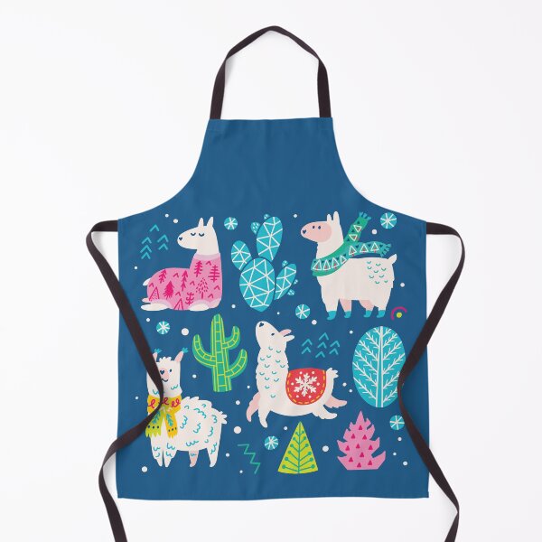 Item preview, Happy winter llamas designed and sold by PenguinHouse.