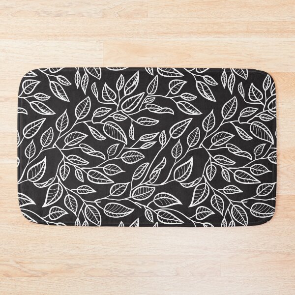 Item preview, Minimalist Leaf Line Art Illustration as a Seamless Surface Pattern Design designed and sold by ZaryaKiqo.